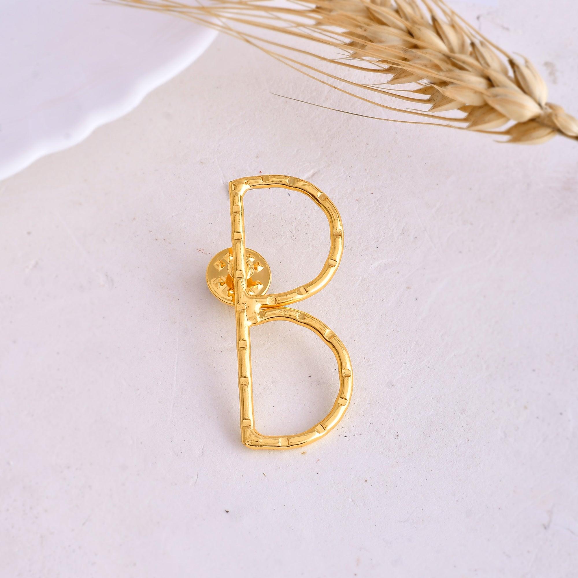 B Blazer Pin - Zuriijewels
