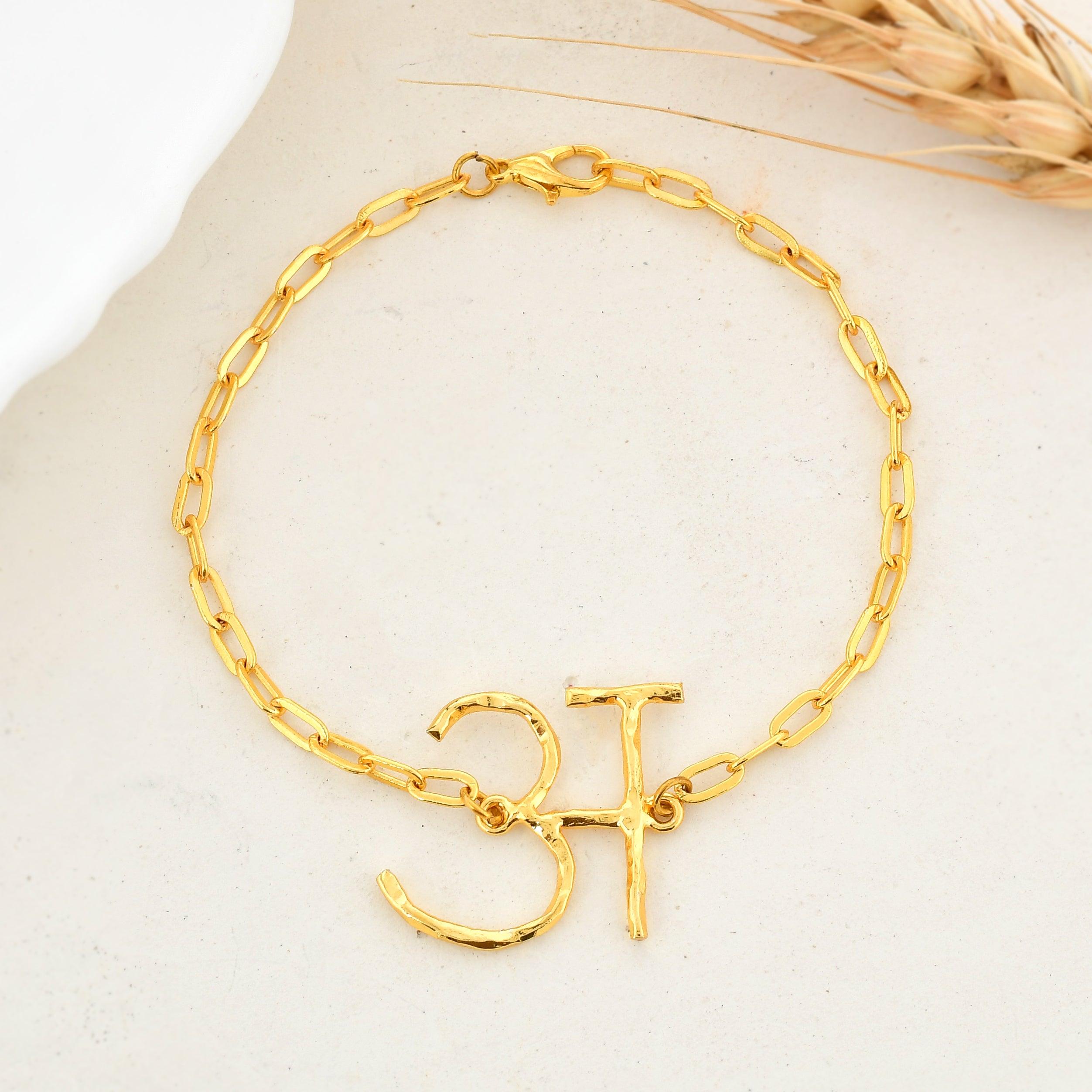 अ Chain Bracelet - Zuriijewels
