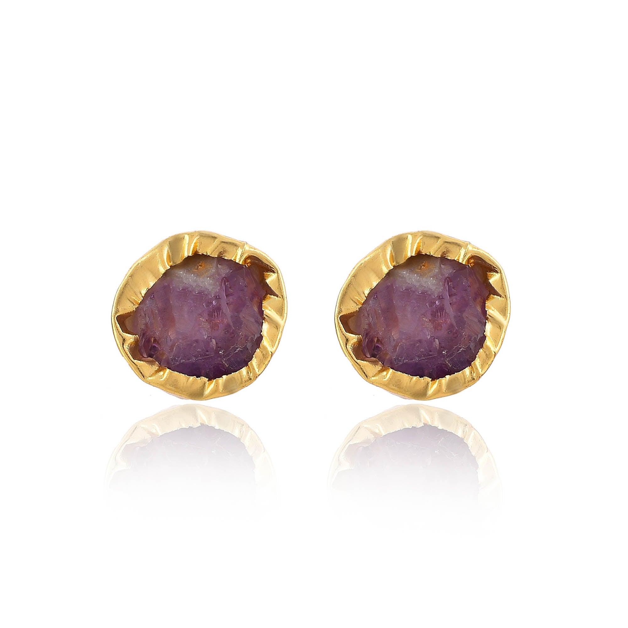 Classic Rough Stone Tops - Zuriijewels