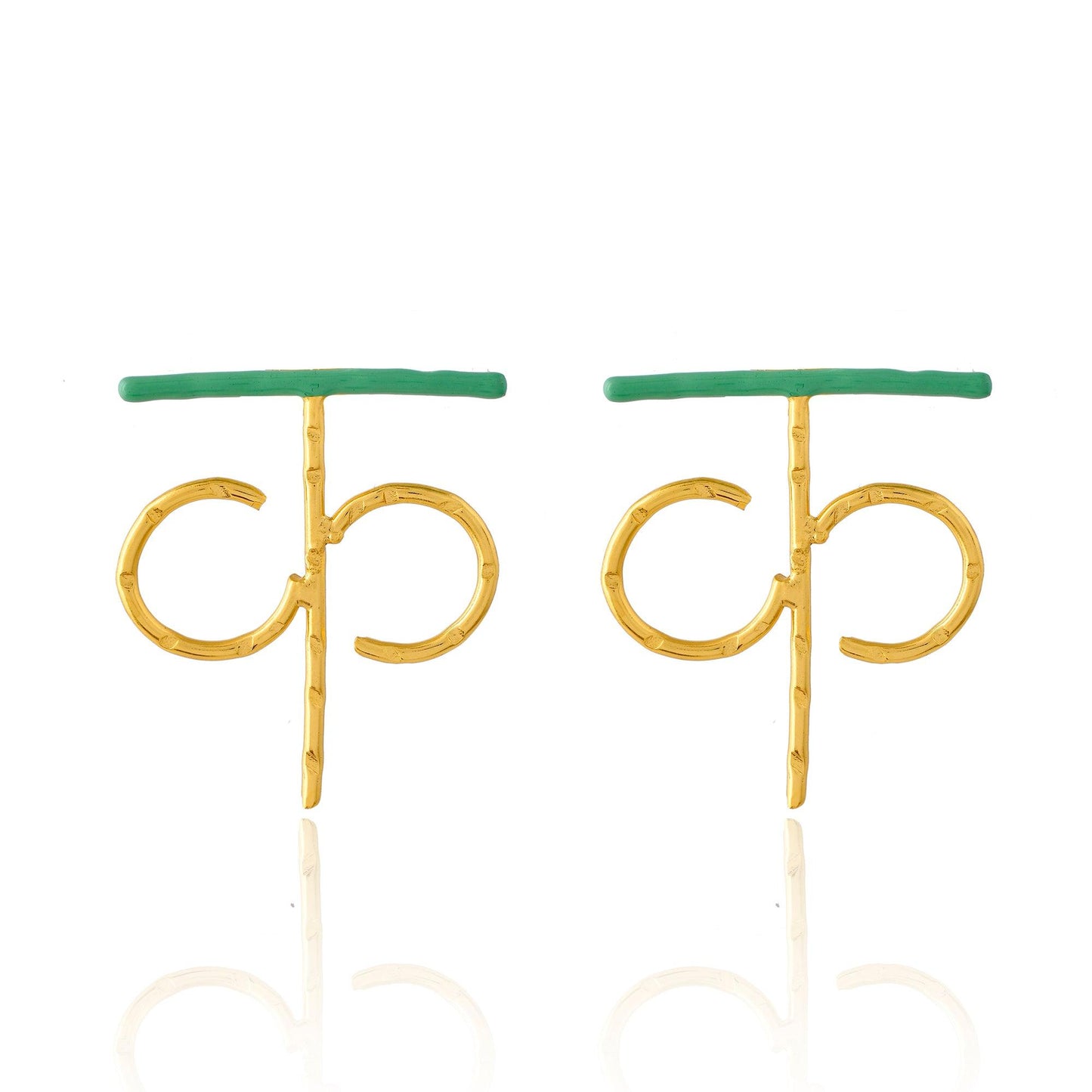 क Highlighter Earring - Zuriijewels
