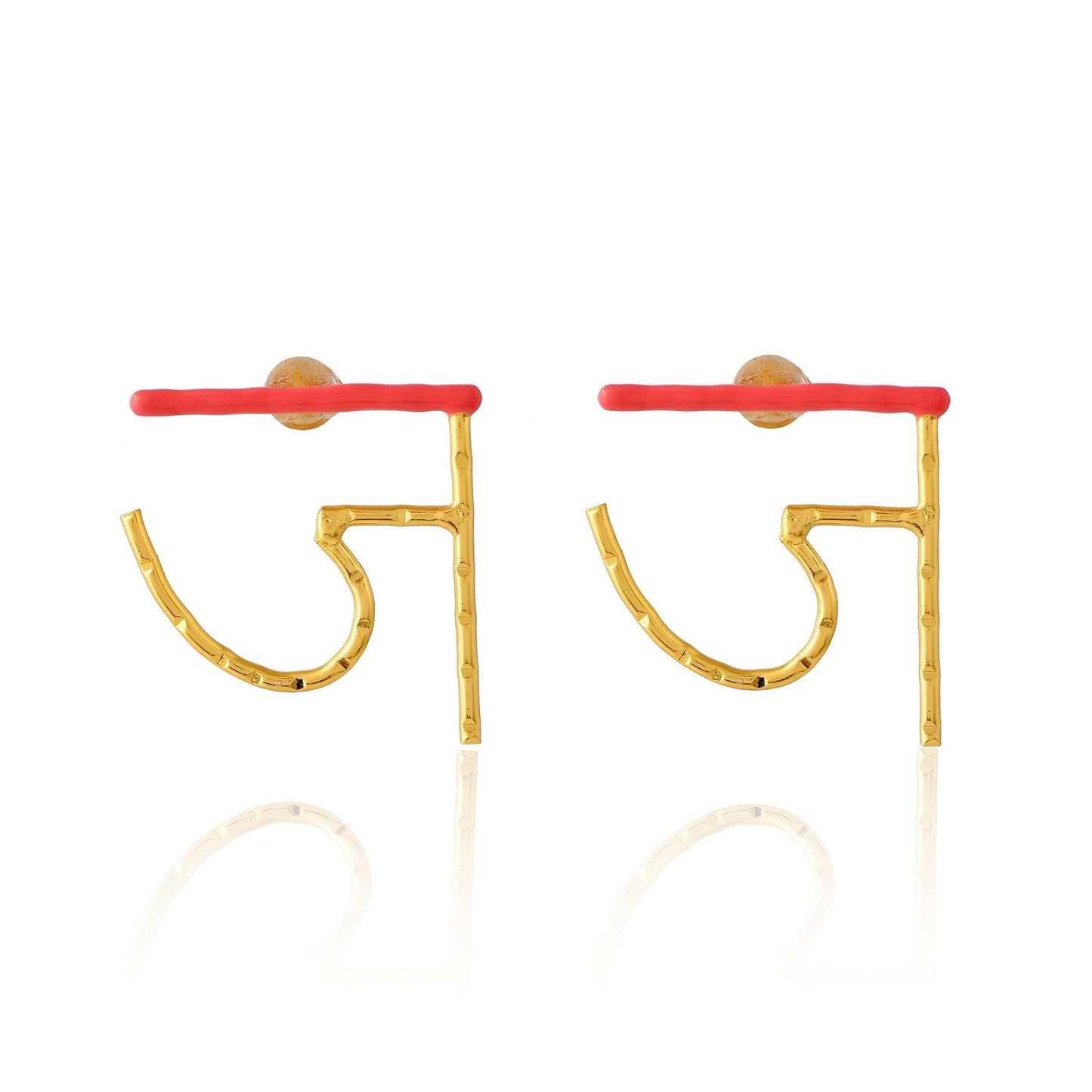 ज Highlighter Earring - Zuriijewels