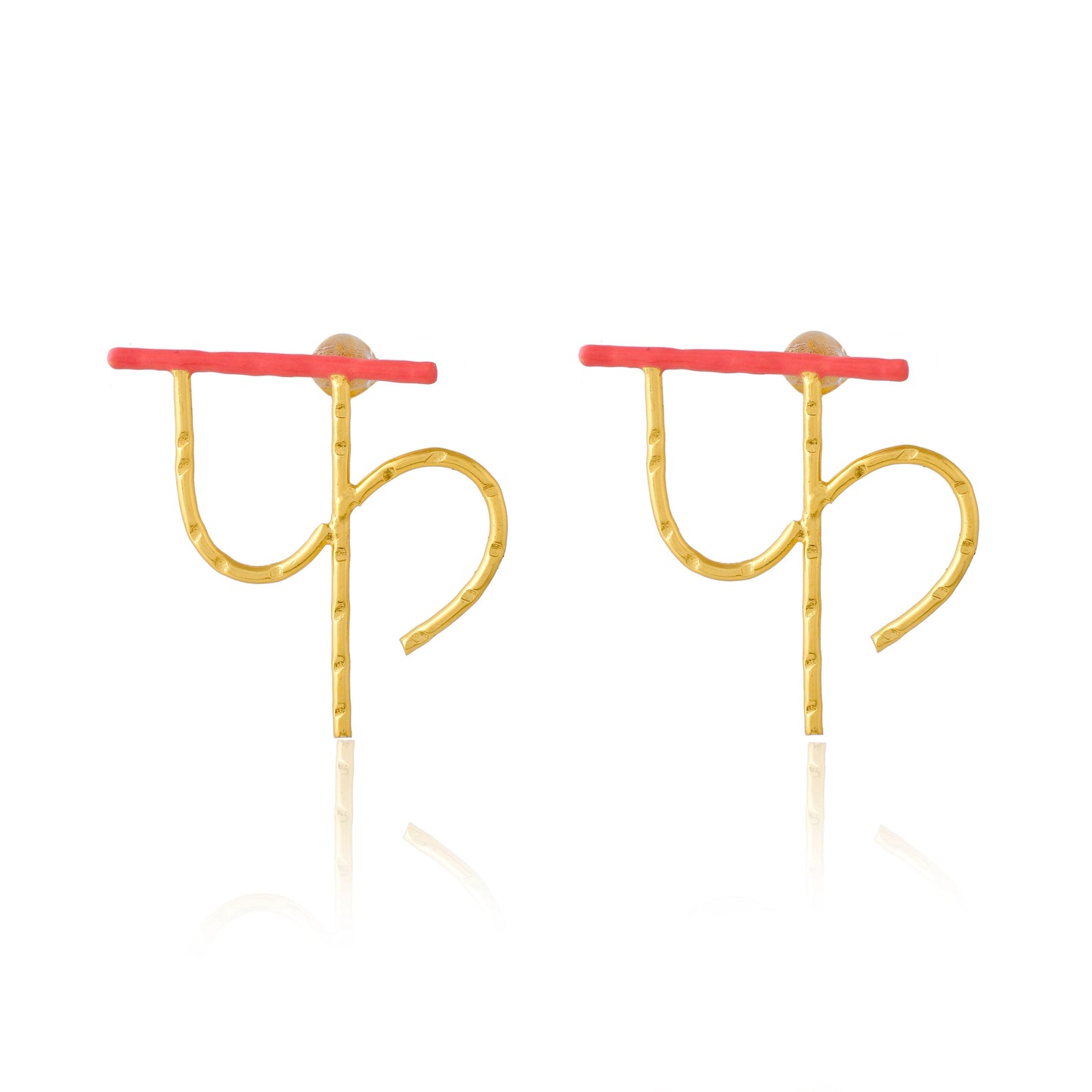 फ Highlighter Earring - Zuriijewels