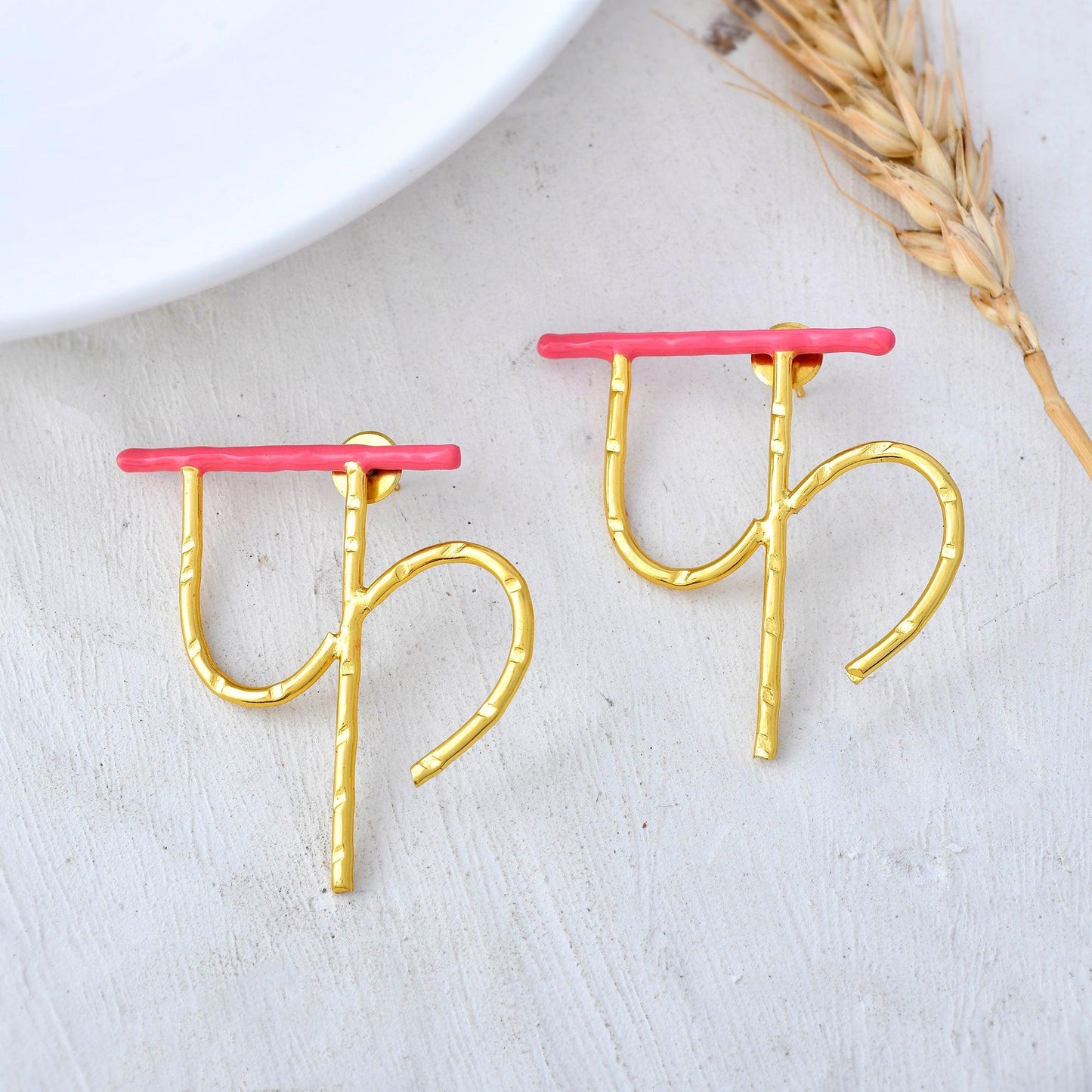 फ Highlighter Earring - Zuriijewels