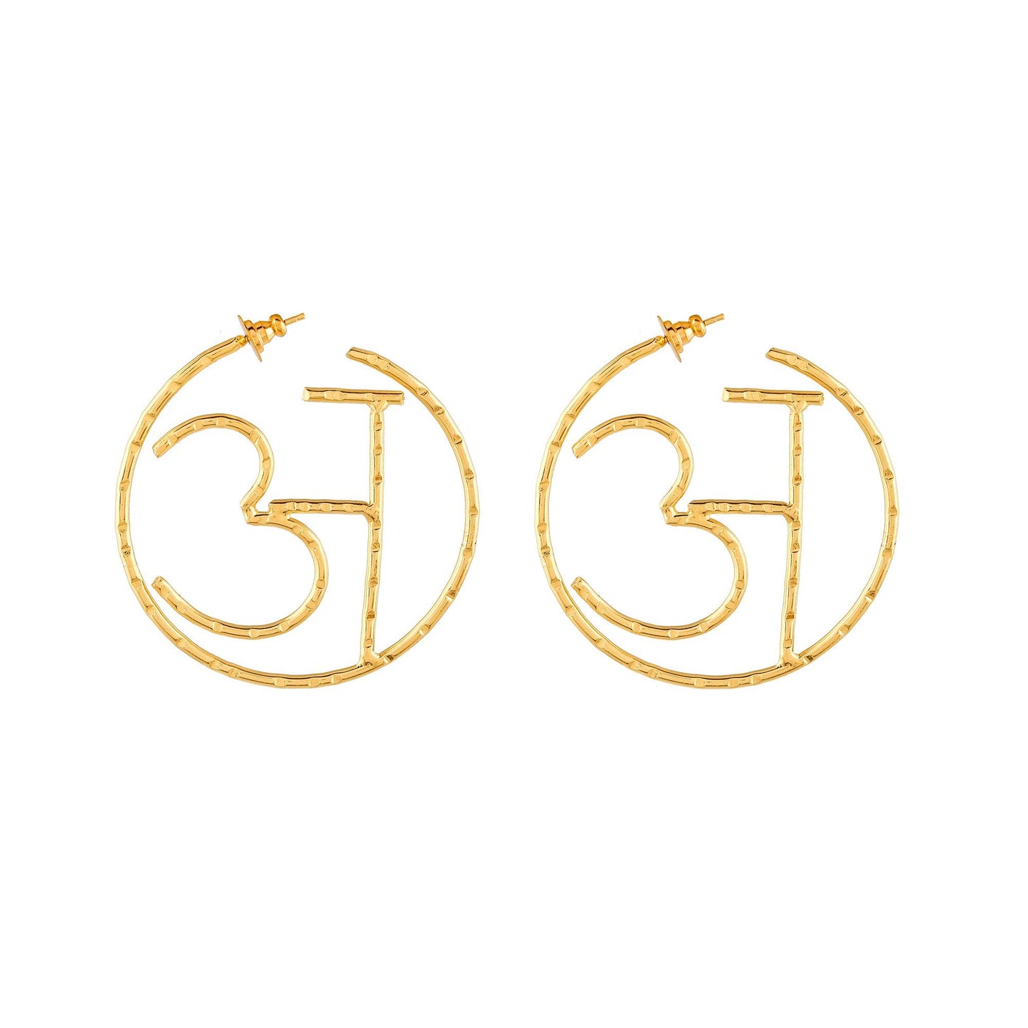 अ Encircled Earring - Zuriijewels