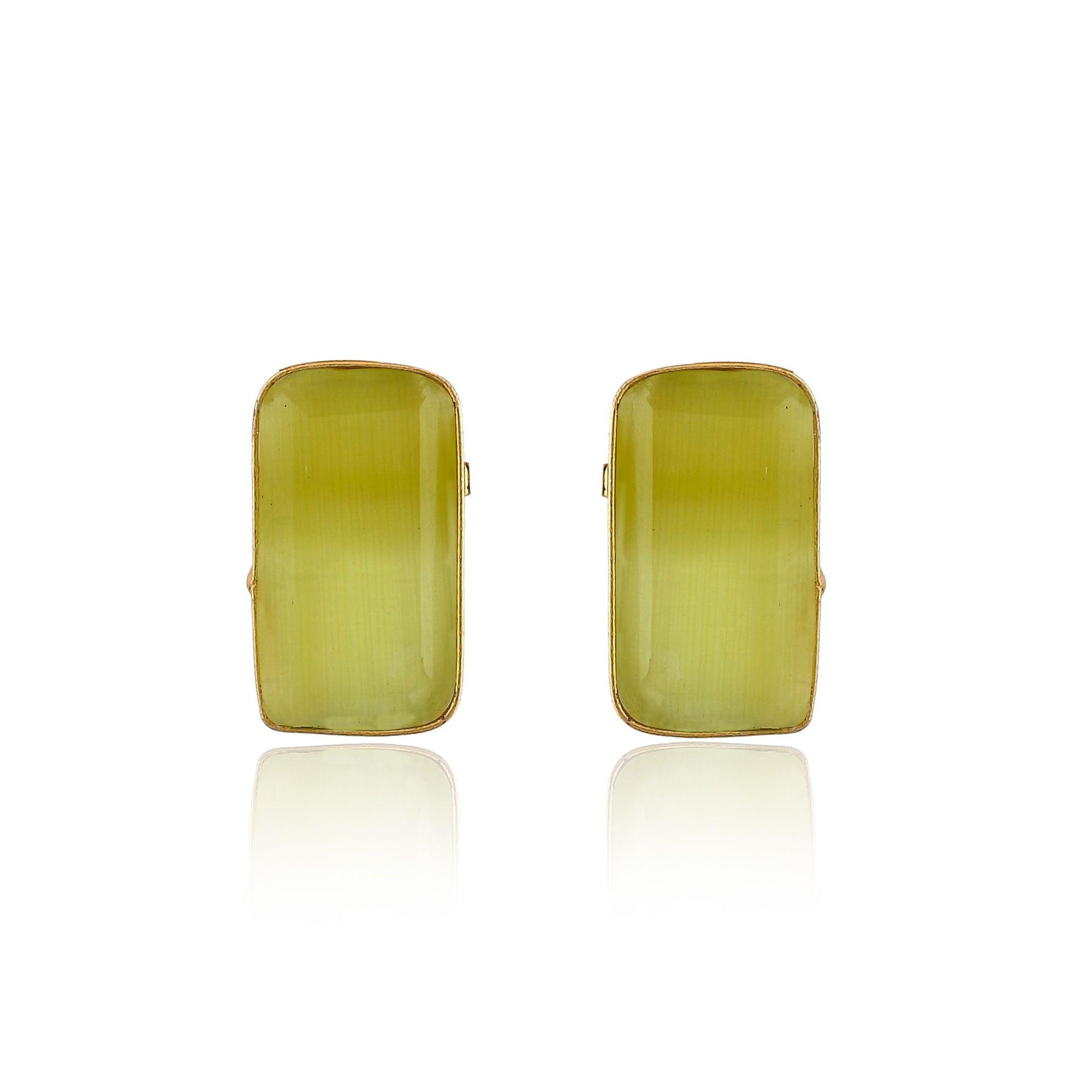 Rectangle Stone 3 PC. Set - Zuriijewels