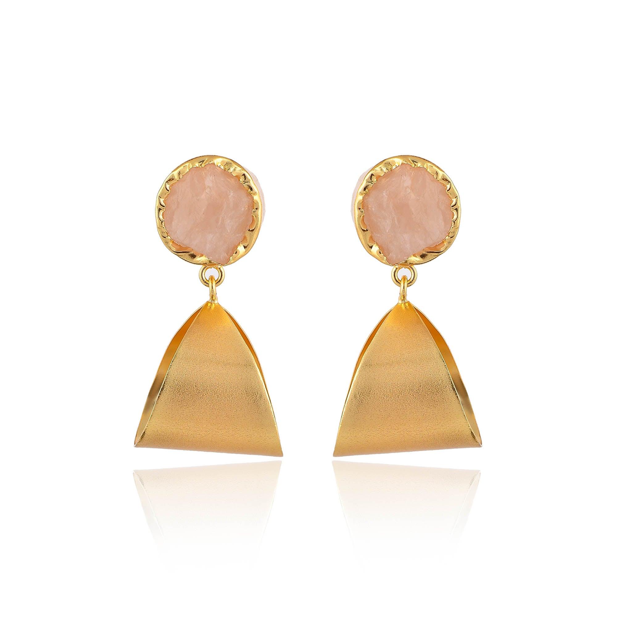 Rough Potli Earrings - Zuriijewels