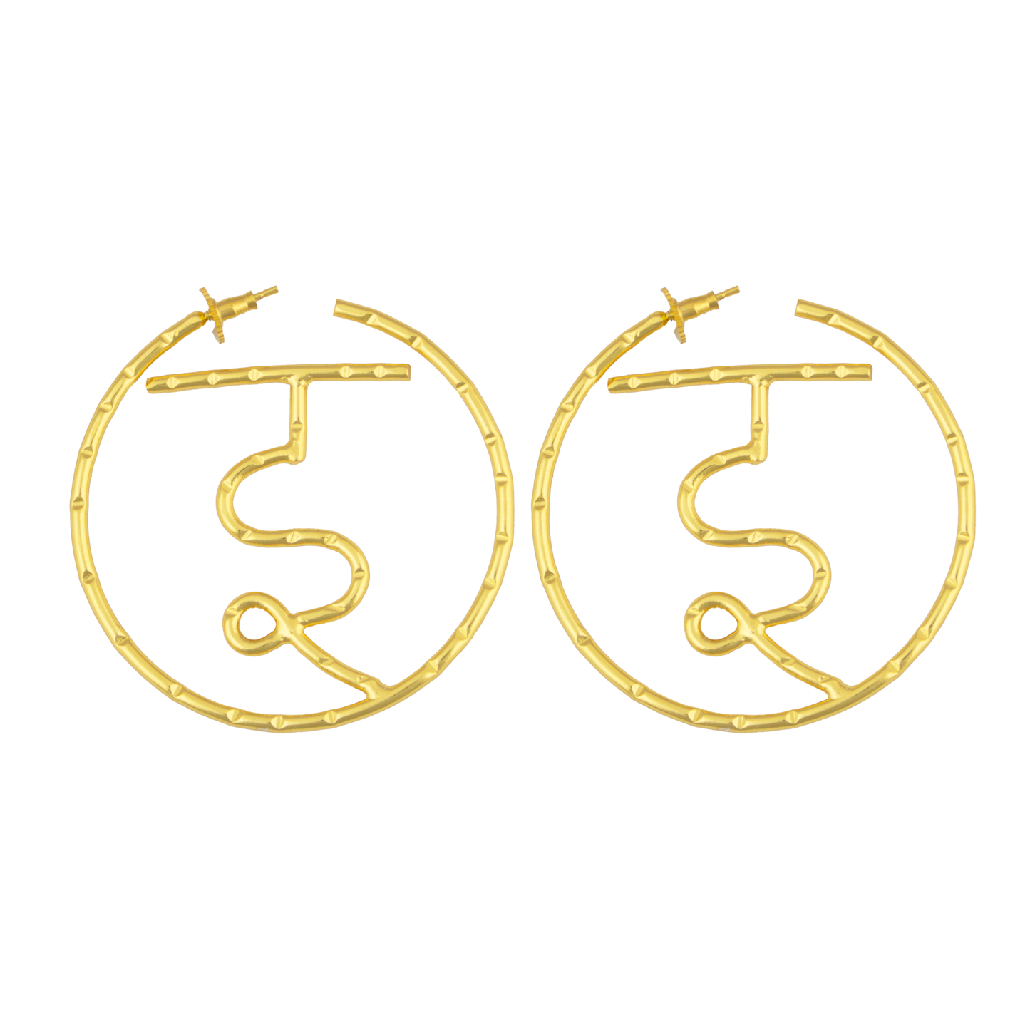 इ Encircled Earring