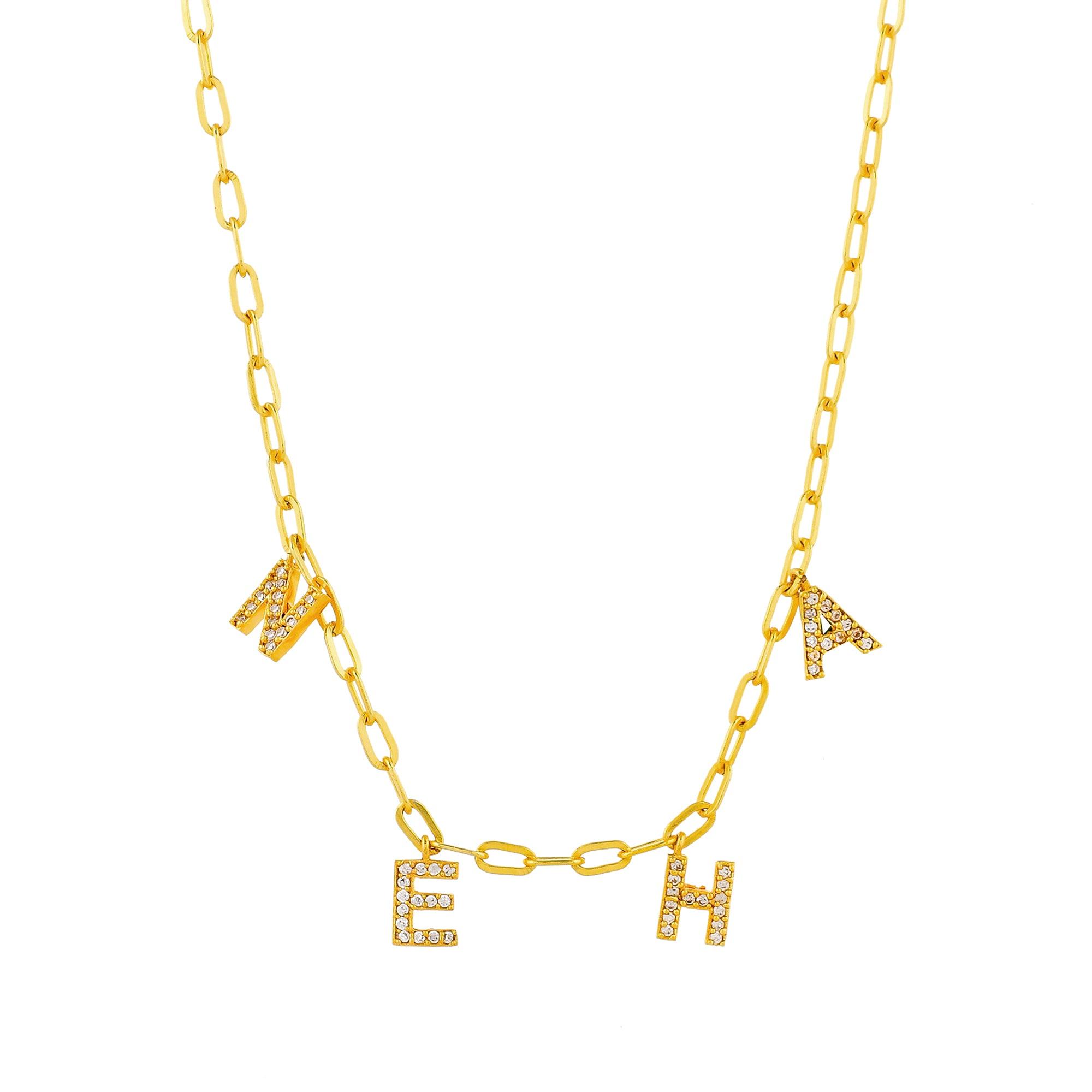 Four Letter Name String - Zuriijewels