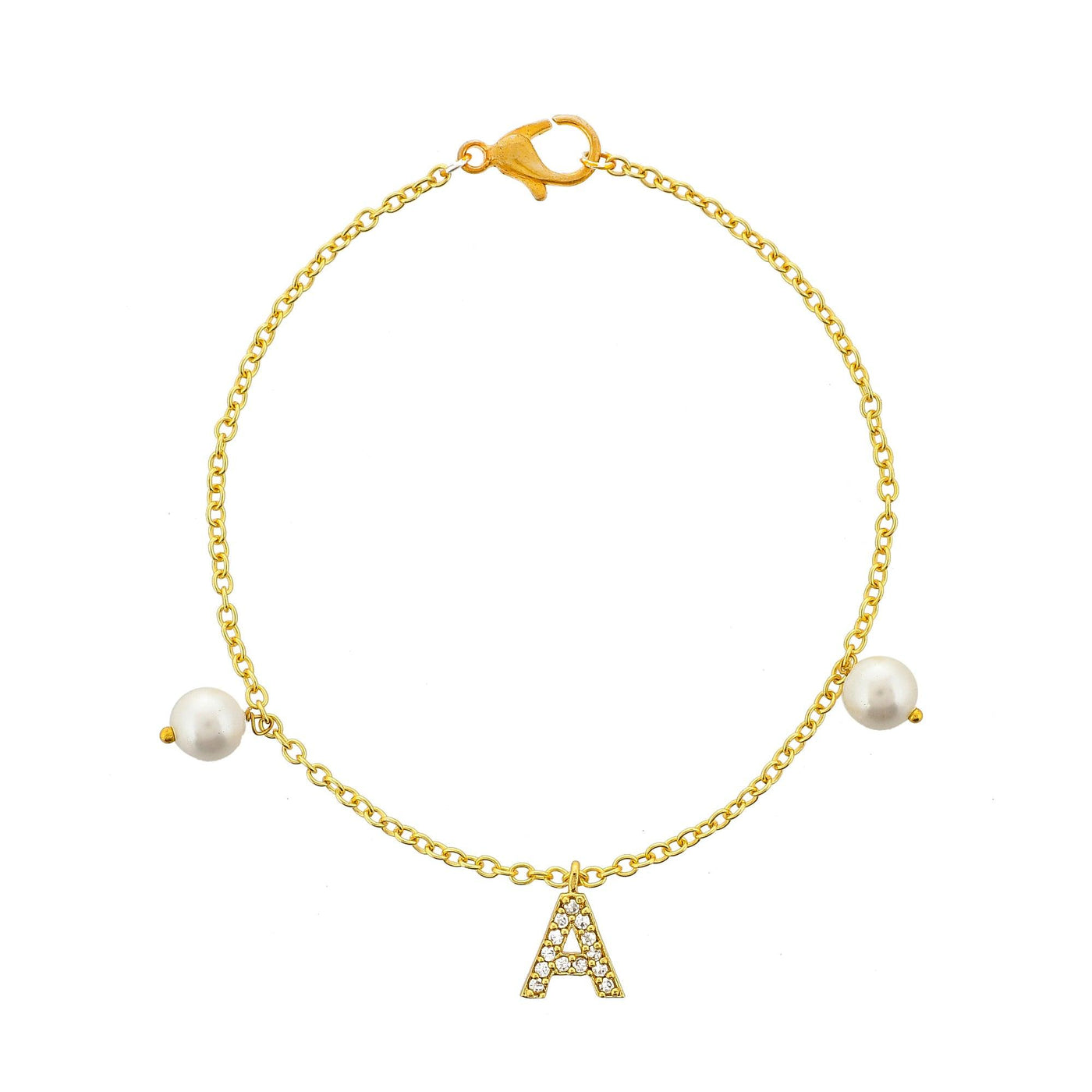 A Tennis AD Bracelet - Zuriijewels