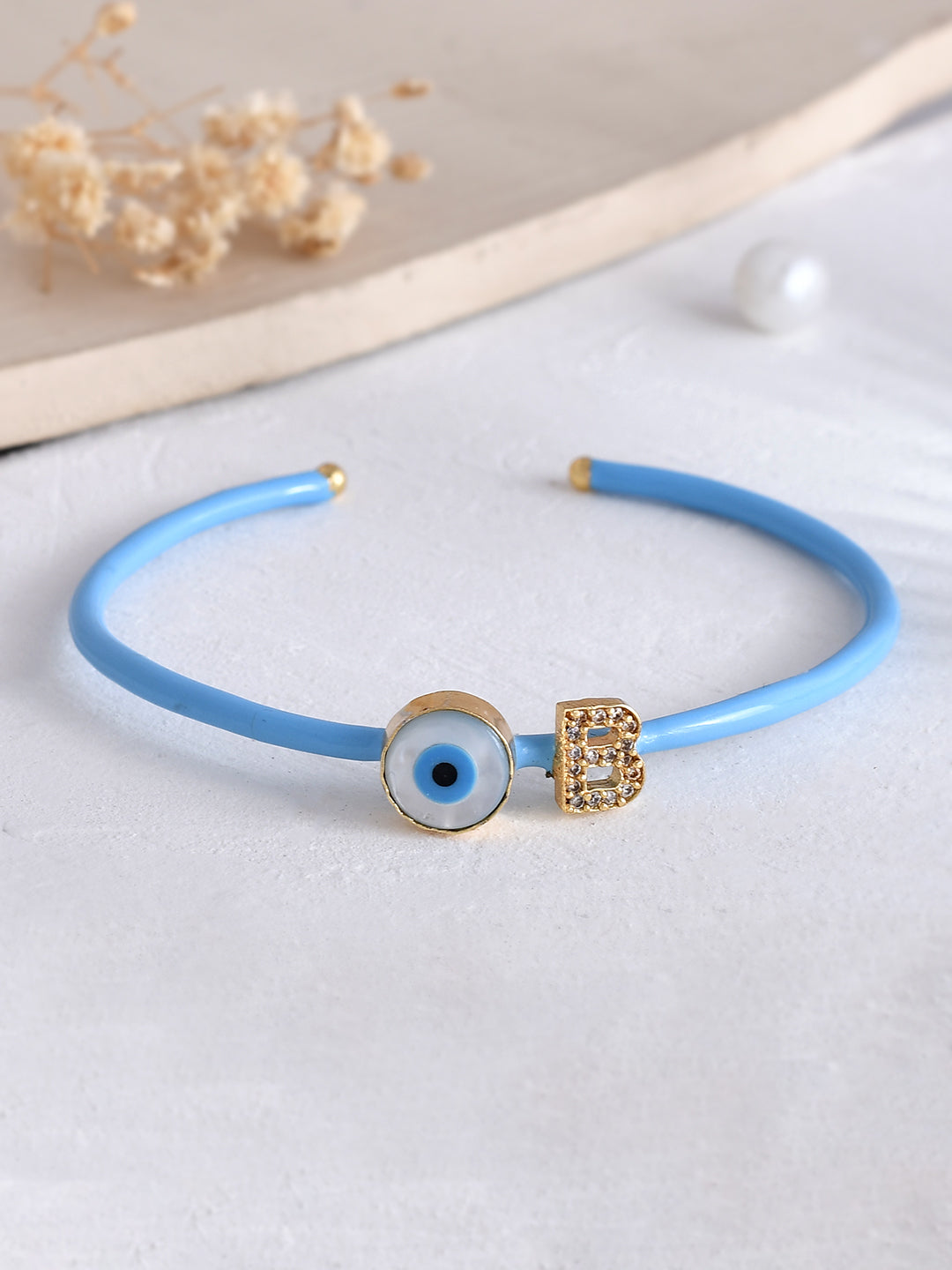 AD Evil Eye Enamel Cuff