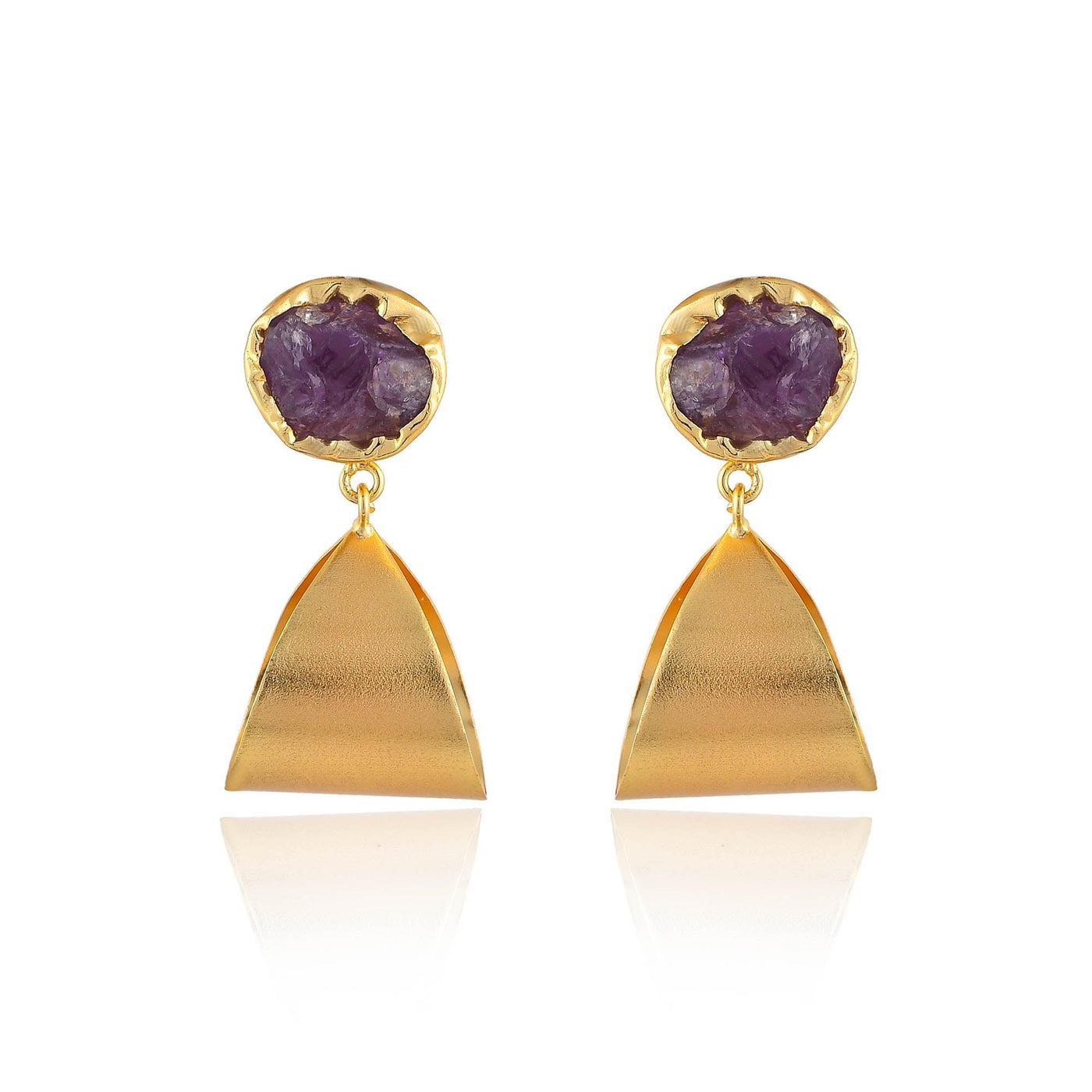 Rough Potli Earrings - Zuriijewels