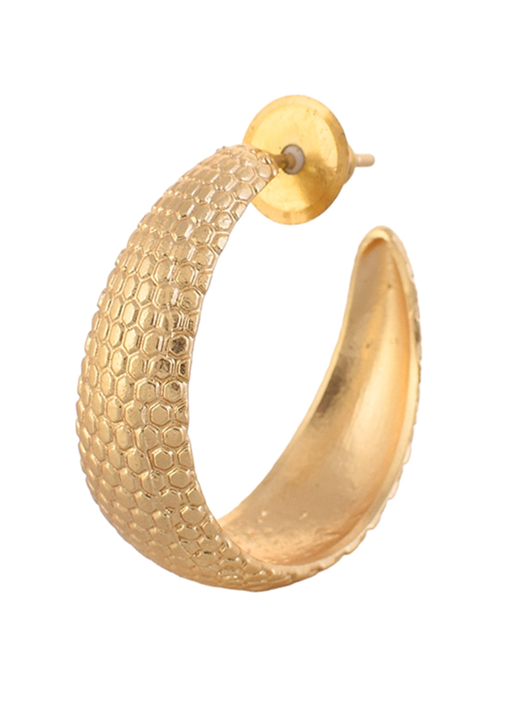 Snake Texture Hoops