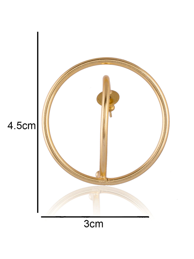 Circle-in-Circle Earring