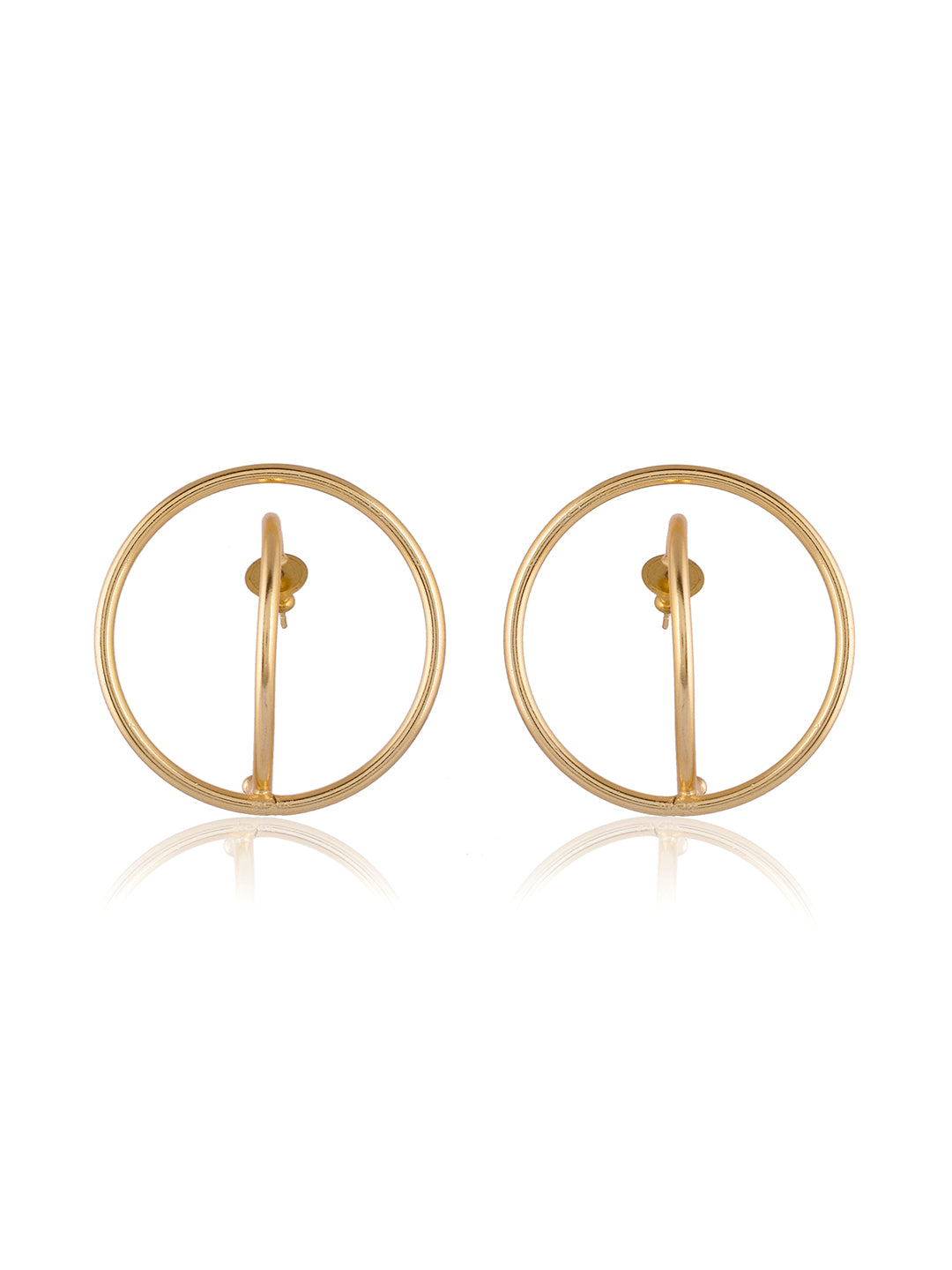 Circle-in-Circle Earring