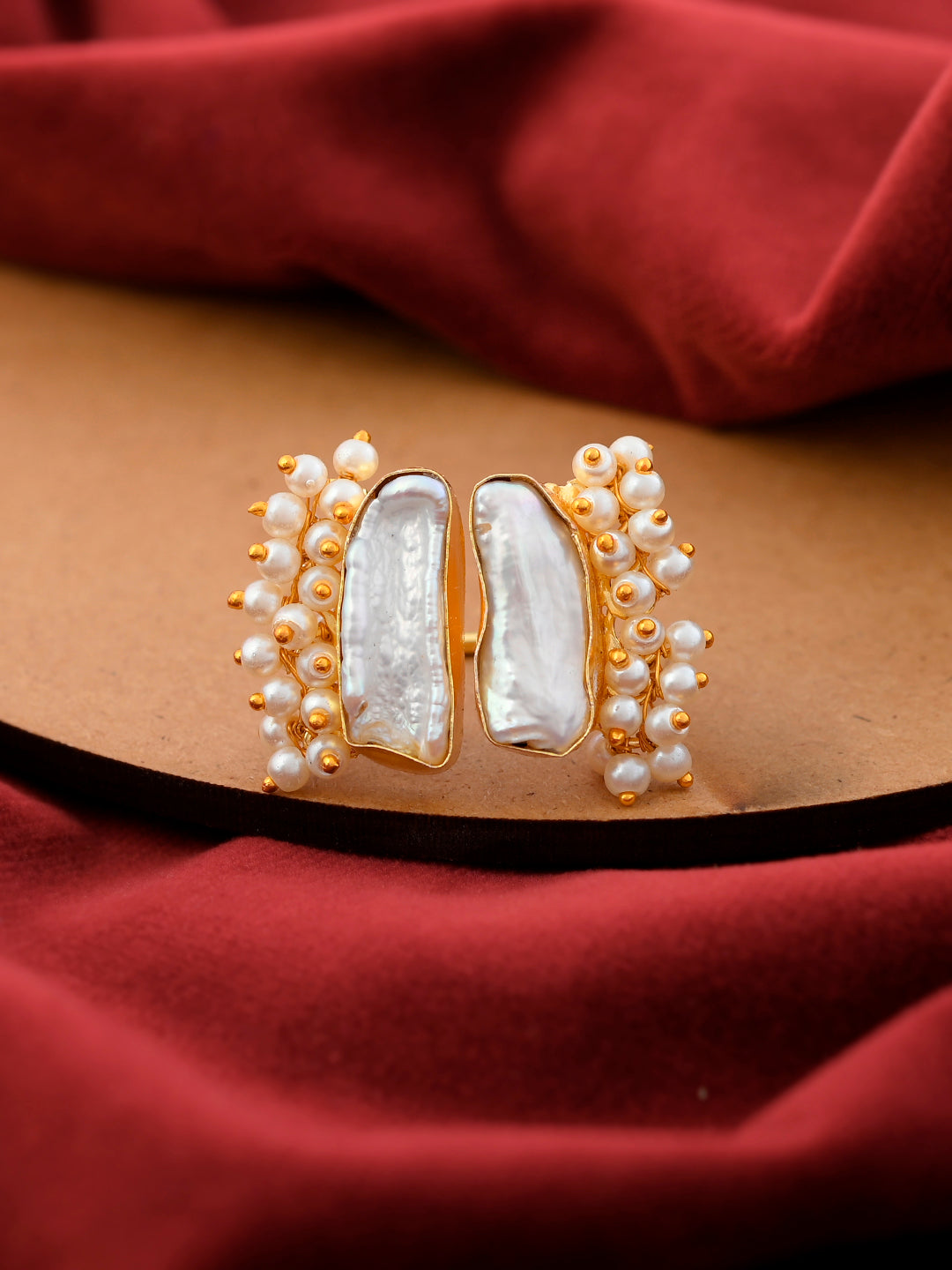 Two Way Viva Pearl Ring