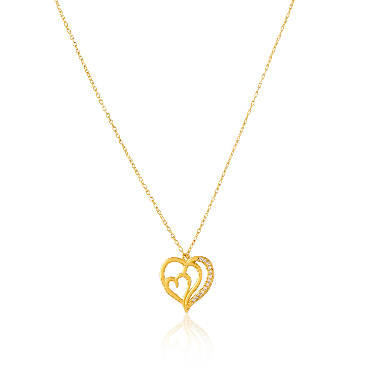 AD Heart-in-Heart Pendant