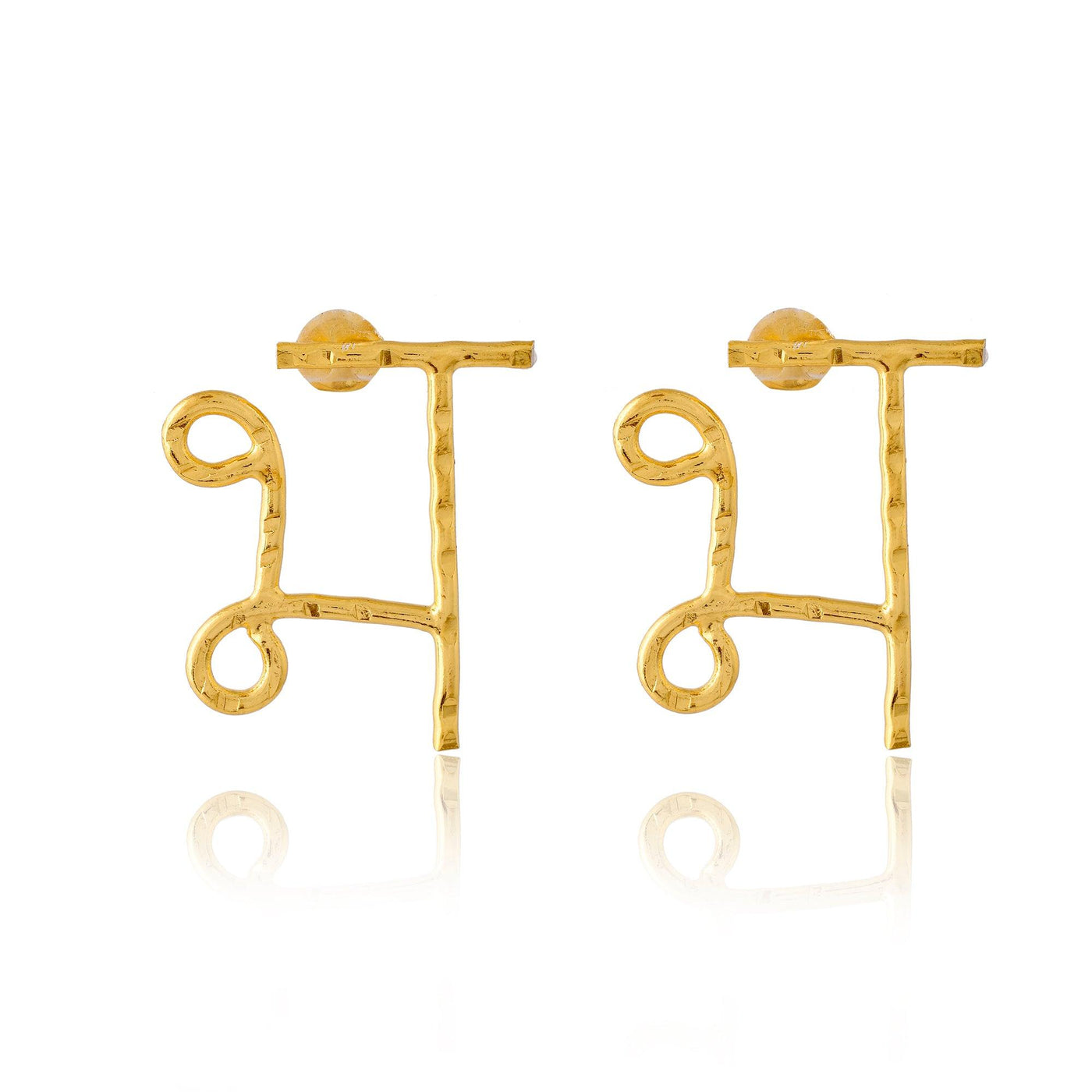 भ Earring - Zuriijewels