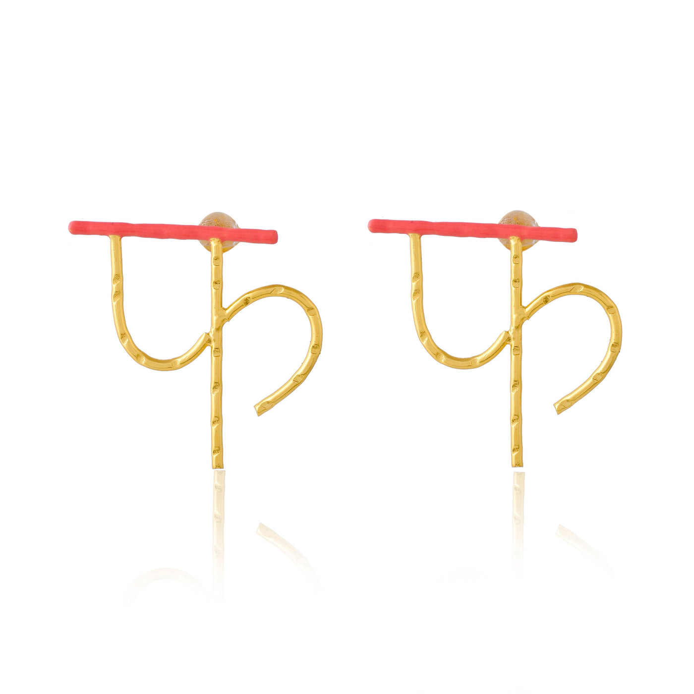 फ Highlighter Earring - Zuriijewels