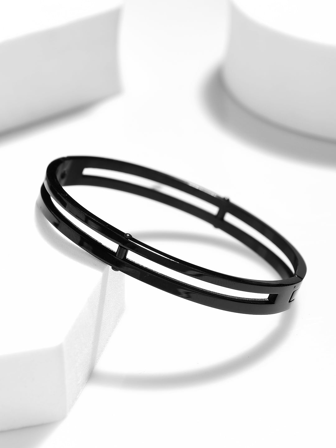 PARALLEL LINES MENS BRACELET