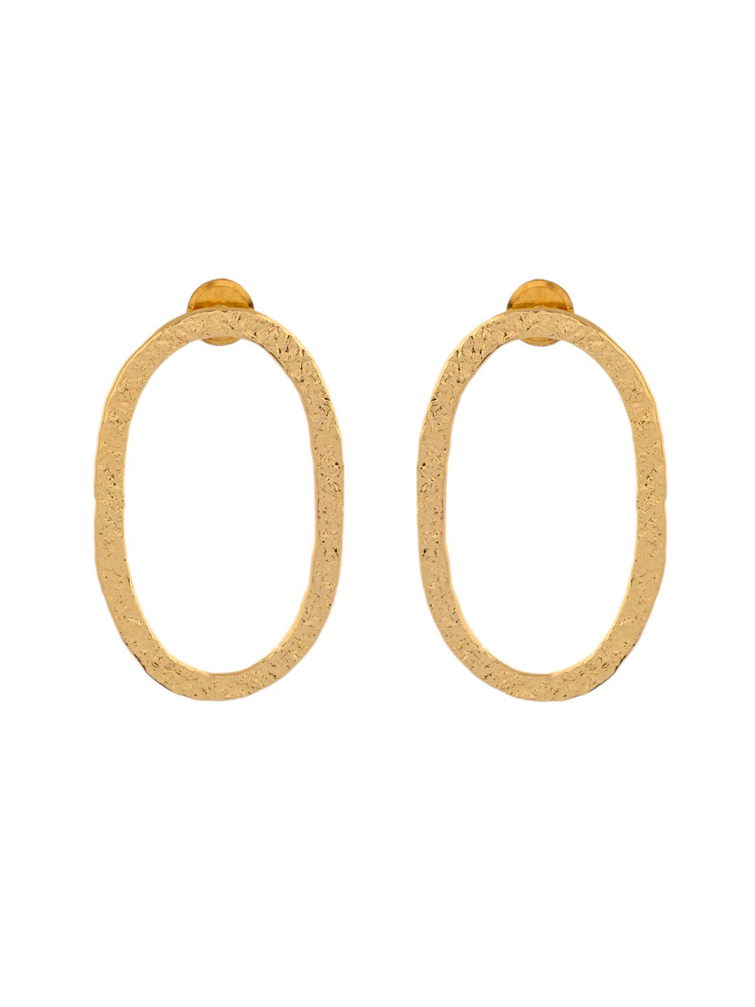 Oval Shaped Earrings