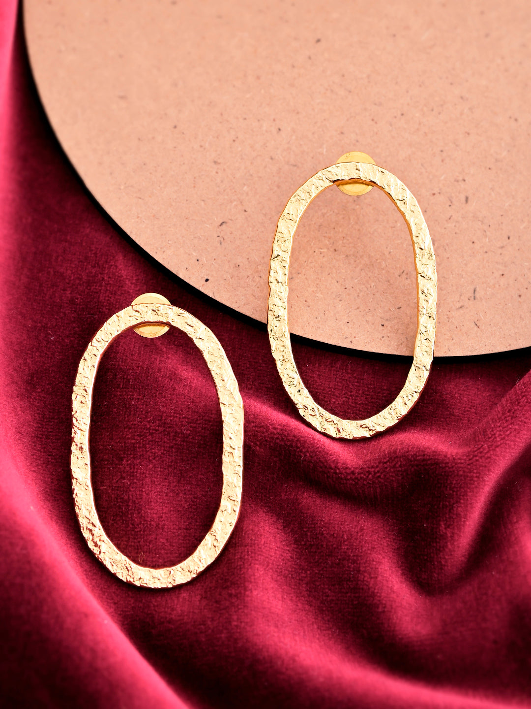 Oval Shaped Earrings