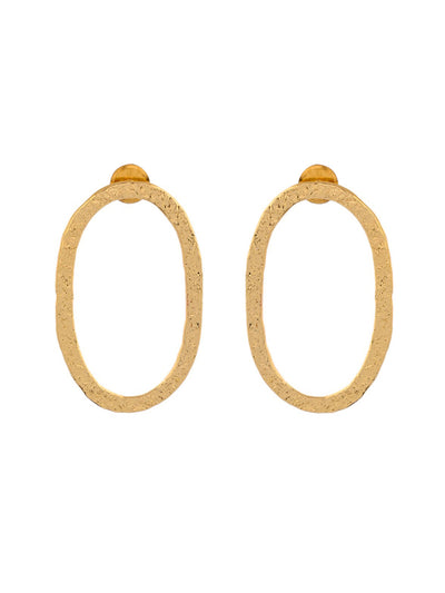 Oval Shaped Earrings