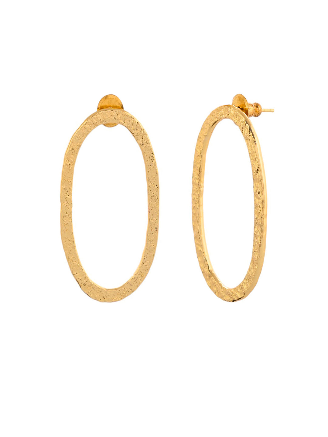 Oval Shaped Earrings