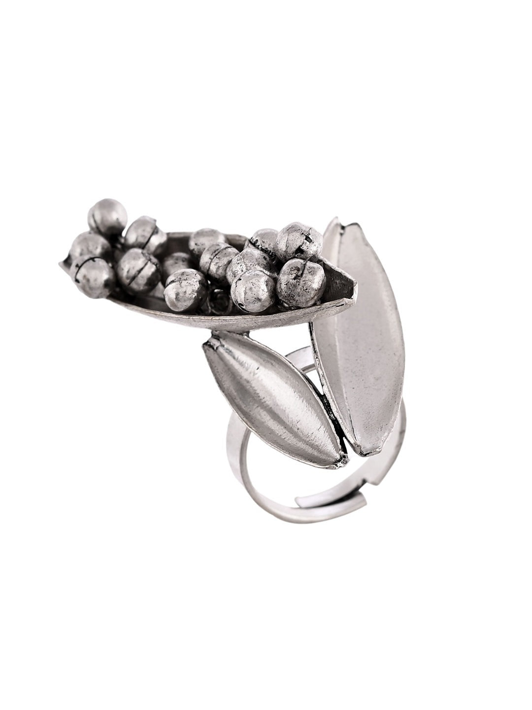 Fancy Boat Shaped Ghungroo Ring