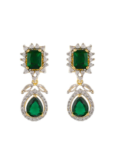 Emerald Green Ad Necklace Set