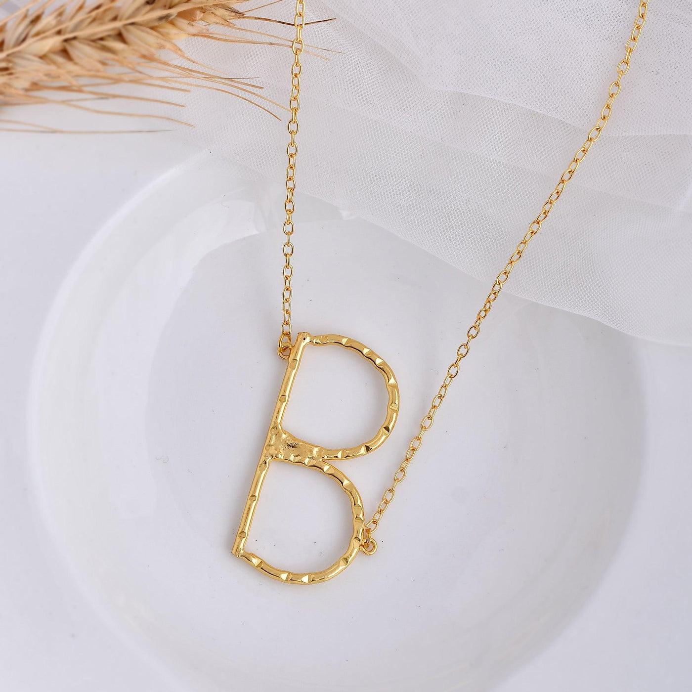 B Pendant - Zuriijewels