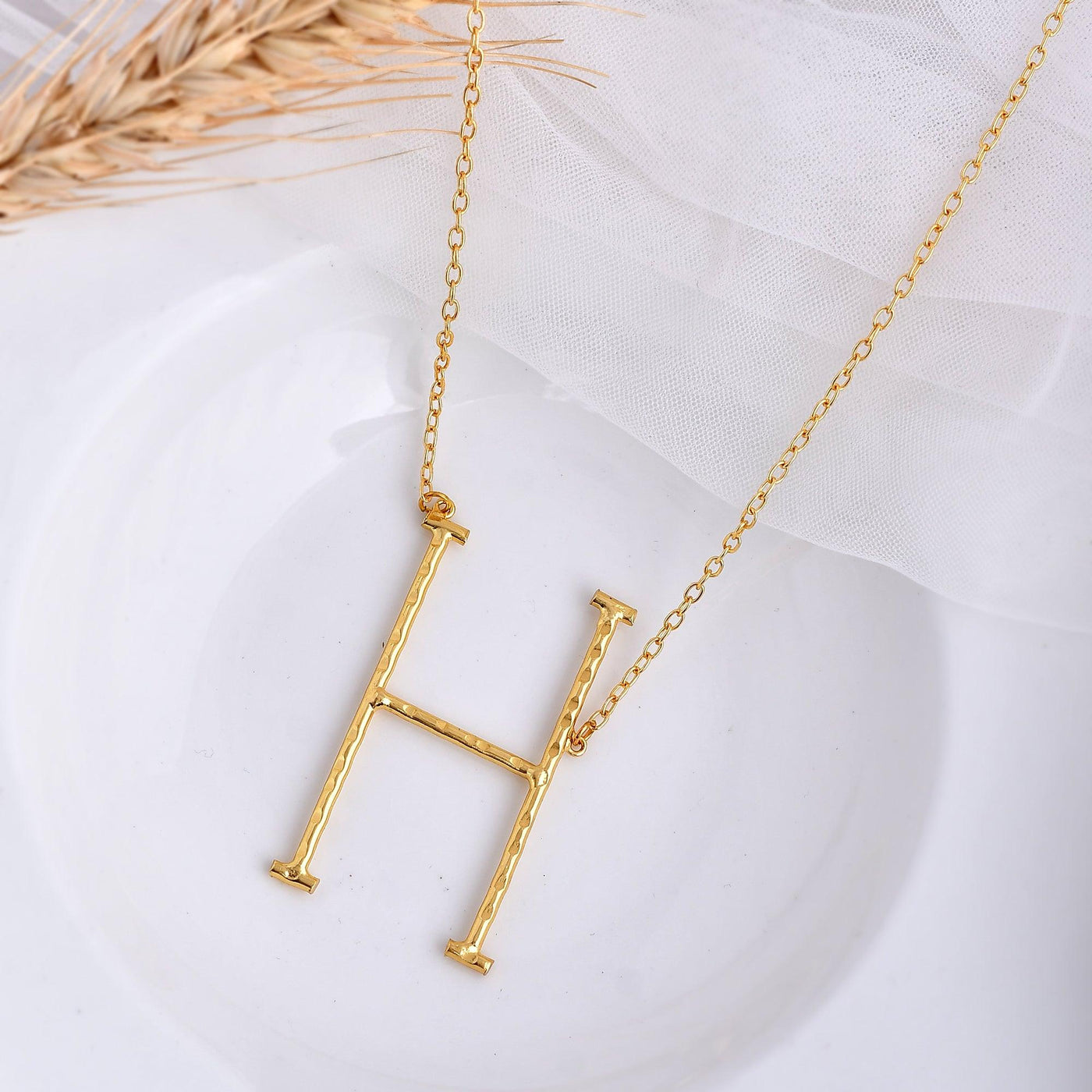 H Pendant - Zuriijewels