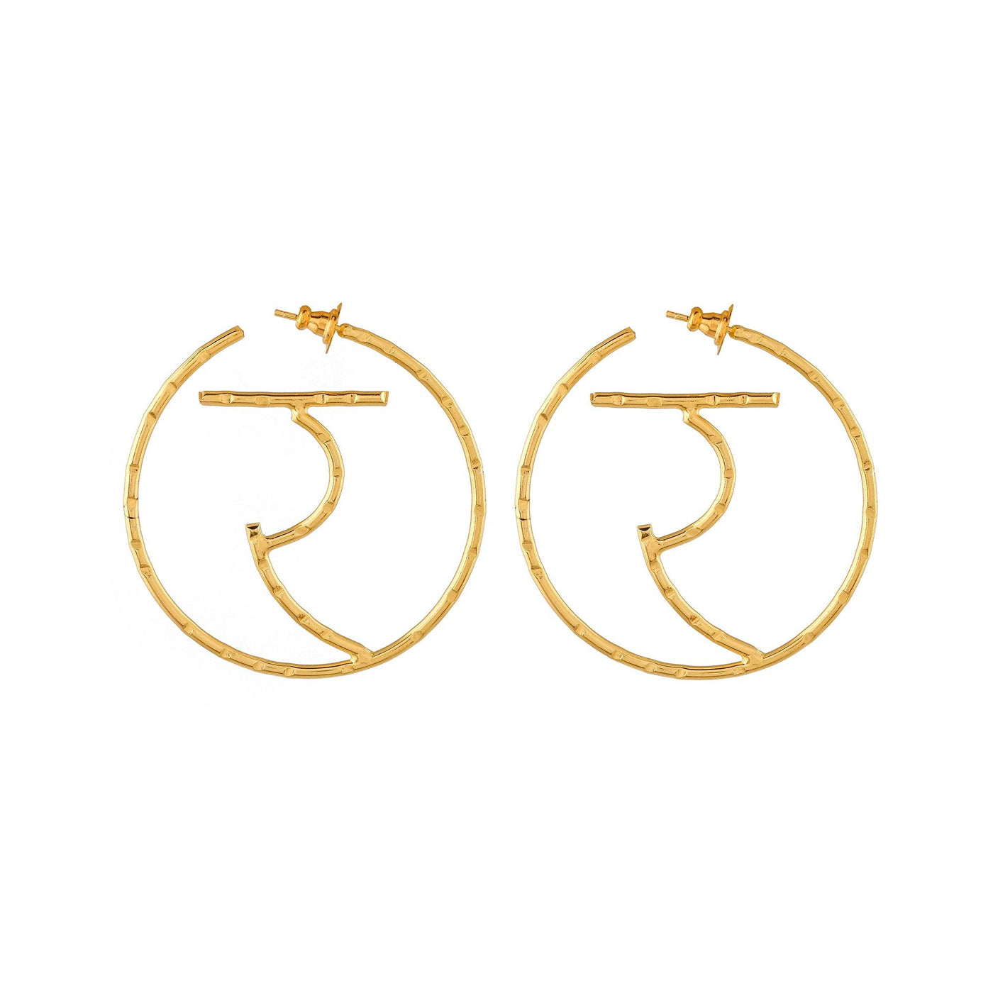 र Encircled Earring - Zuriijewels