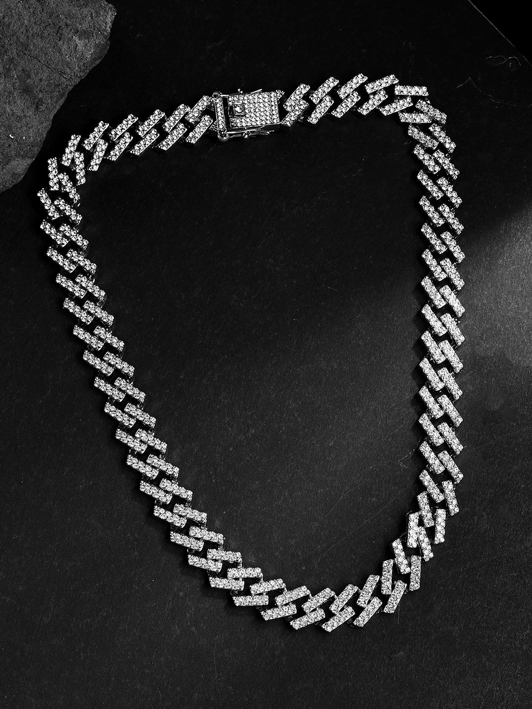 CUBAN CZ MENS CHAIN