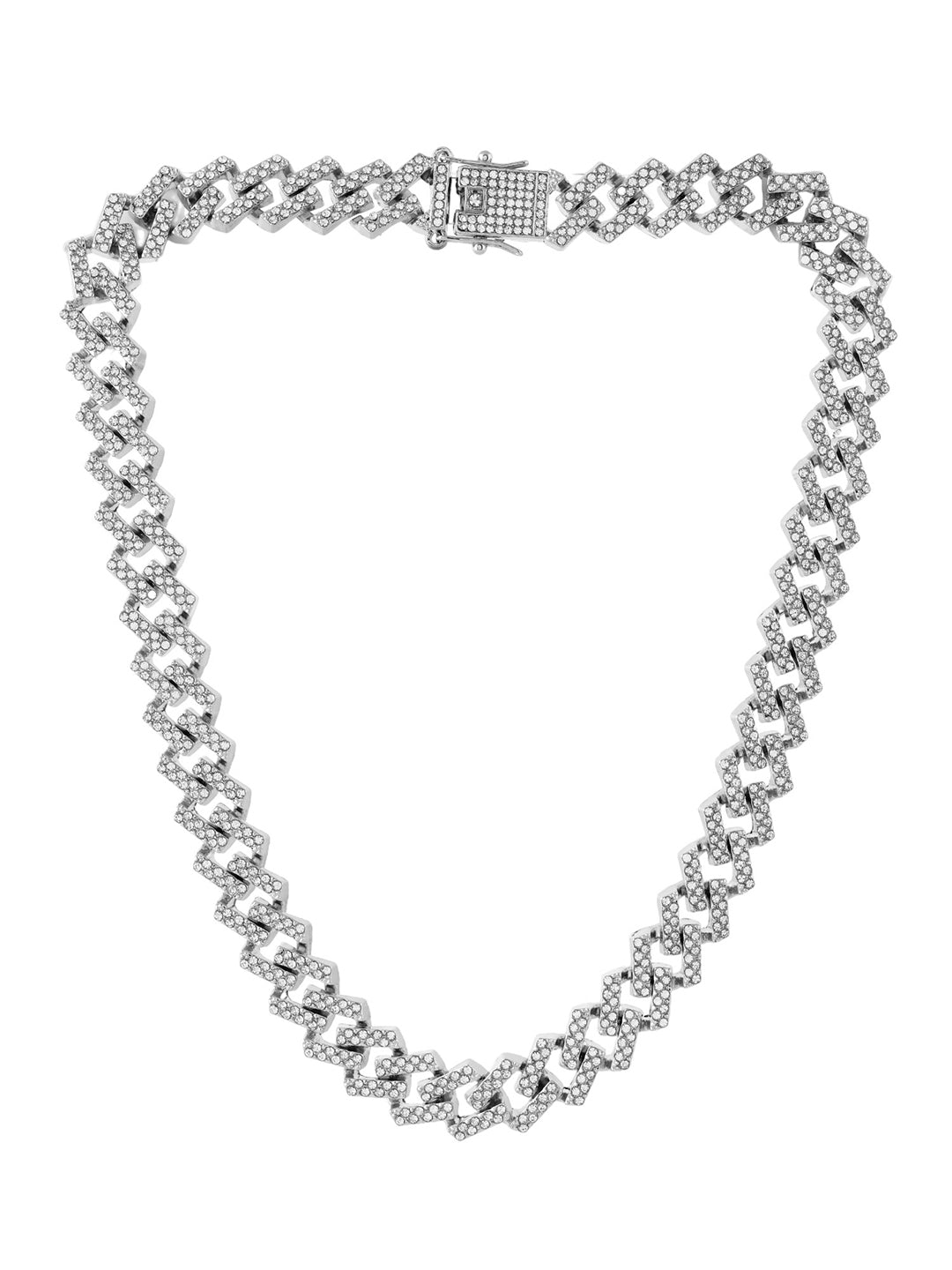 CUBAN CZ MENS CHAIN