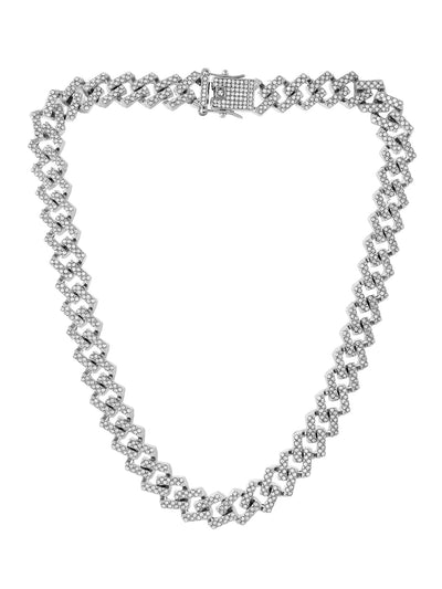 CUBAN CZ MENS CHAIN