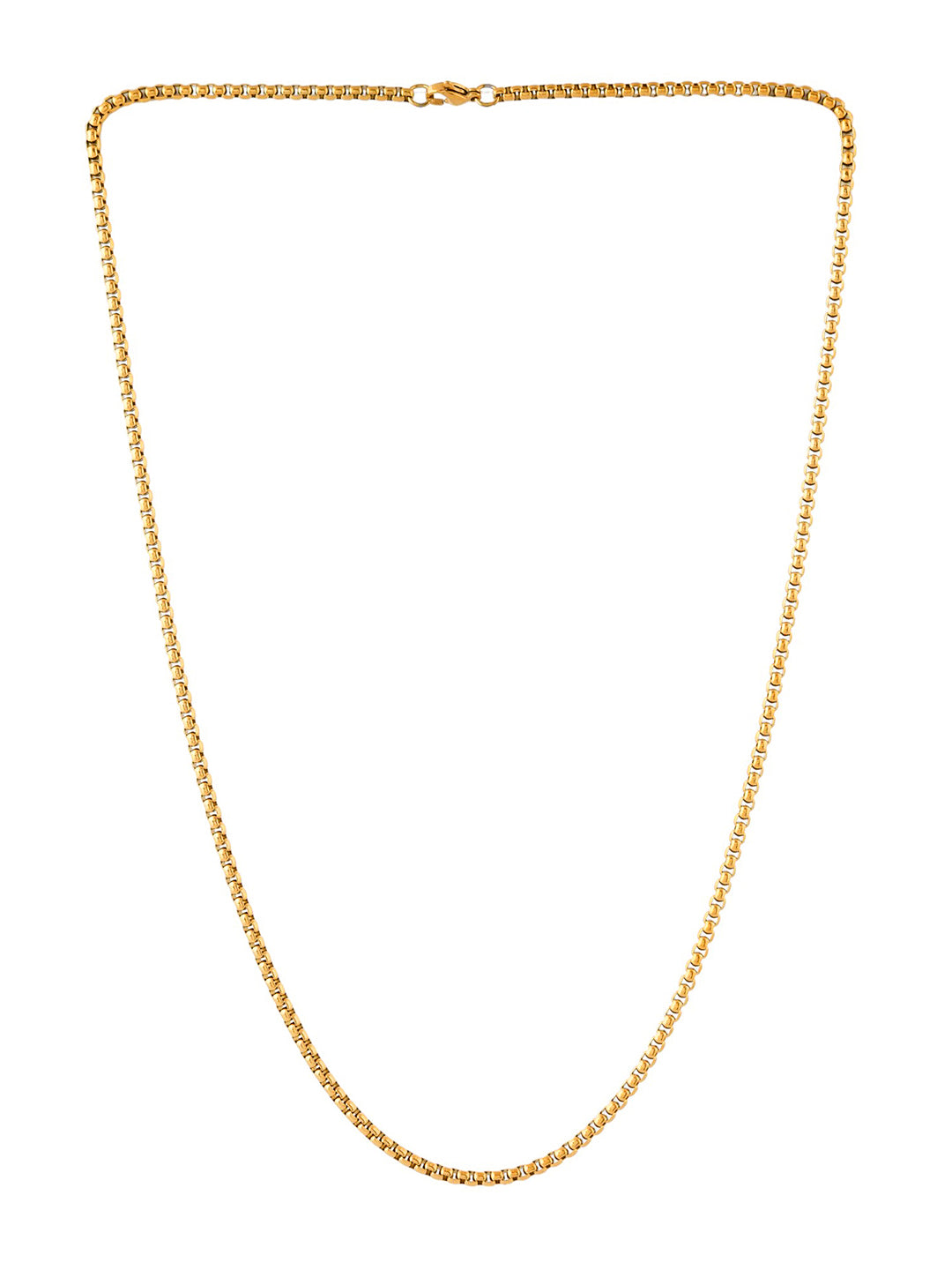 GOLD TENNIS MENS CHAIN