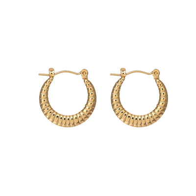 CLASSIC ROUND TEXTURED HOOPS