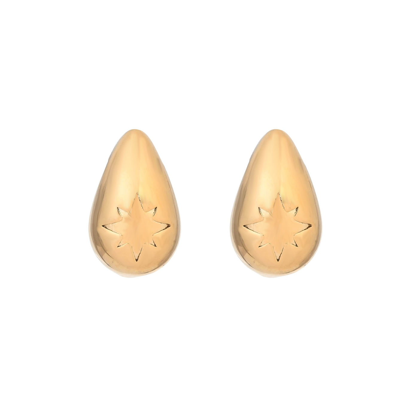 TEAR DROP  SHAPED STUDS