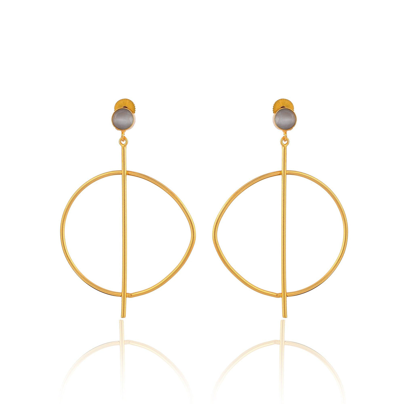 Glided Glamour Earrings - Zuriijewels