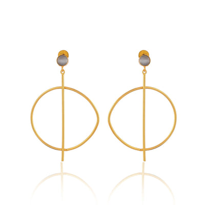 Glided Glamour Earrings - Zuriijewels