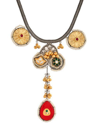 Dilbar Kundan Necklace Set