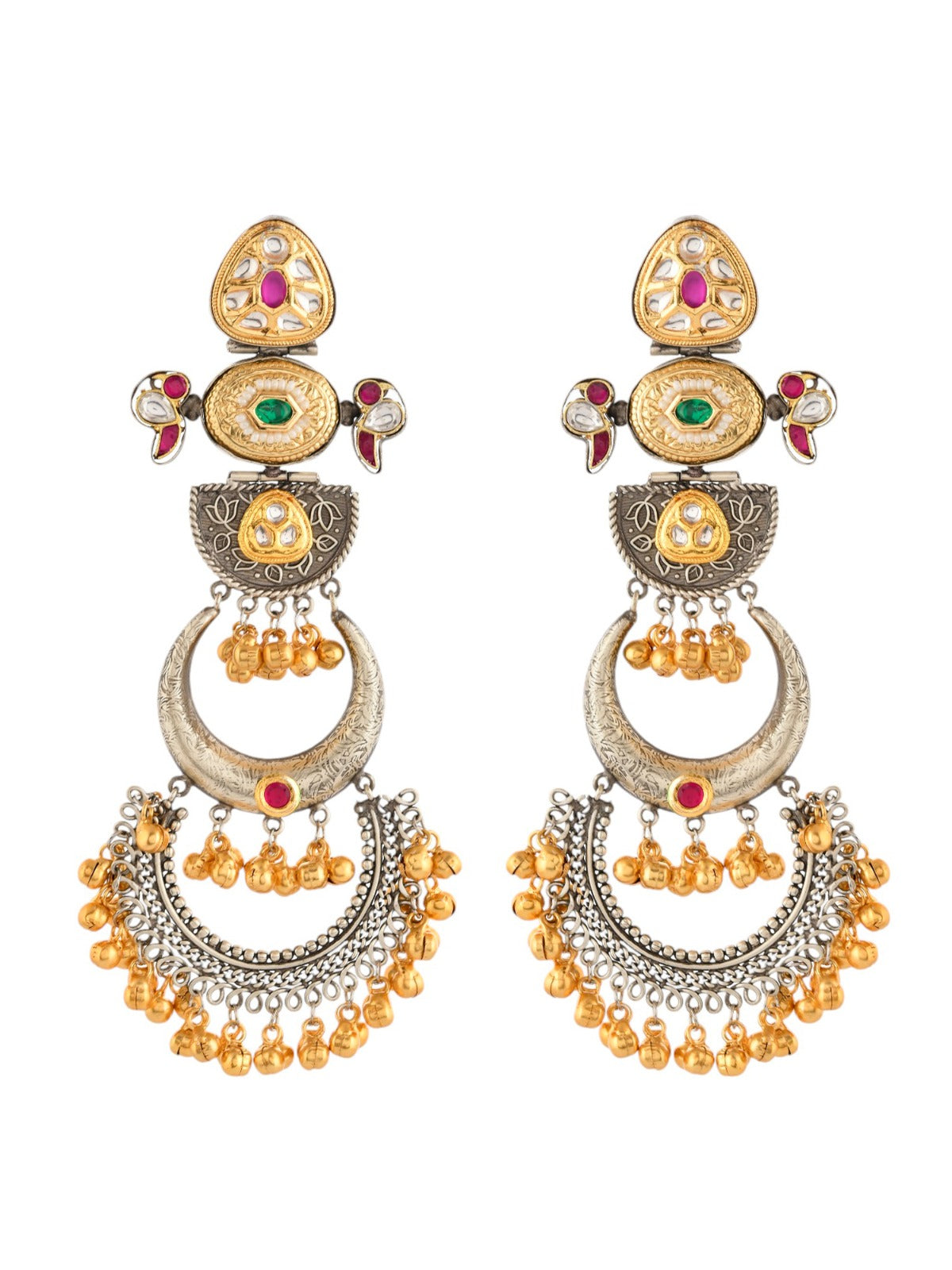 Saaz Kundan Earrings