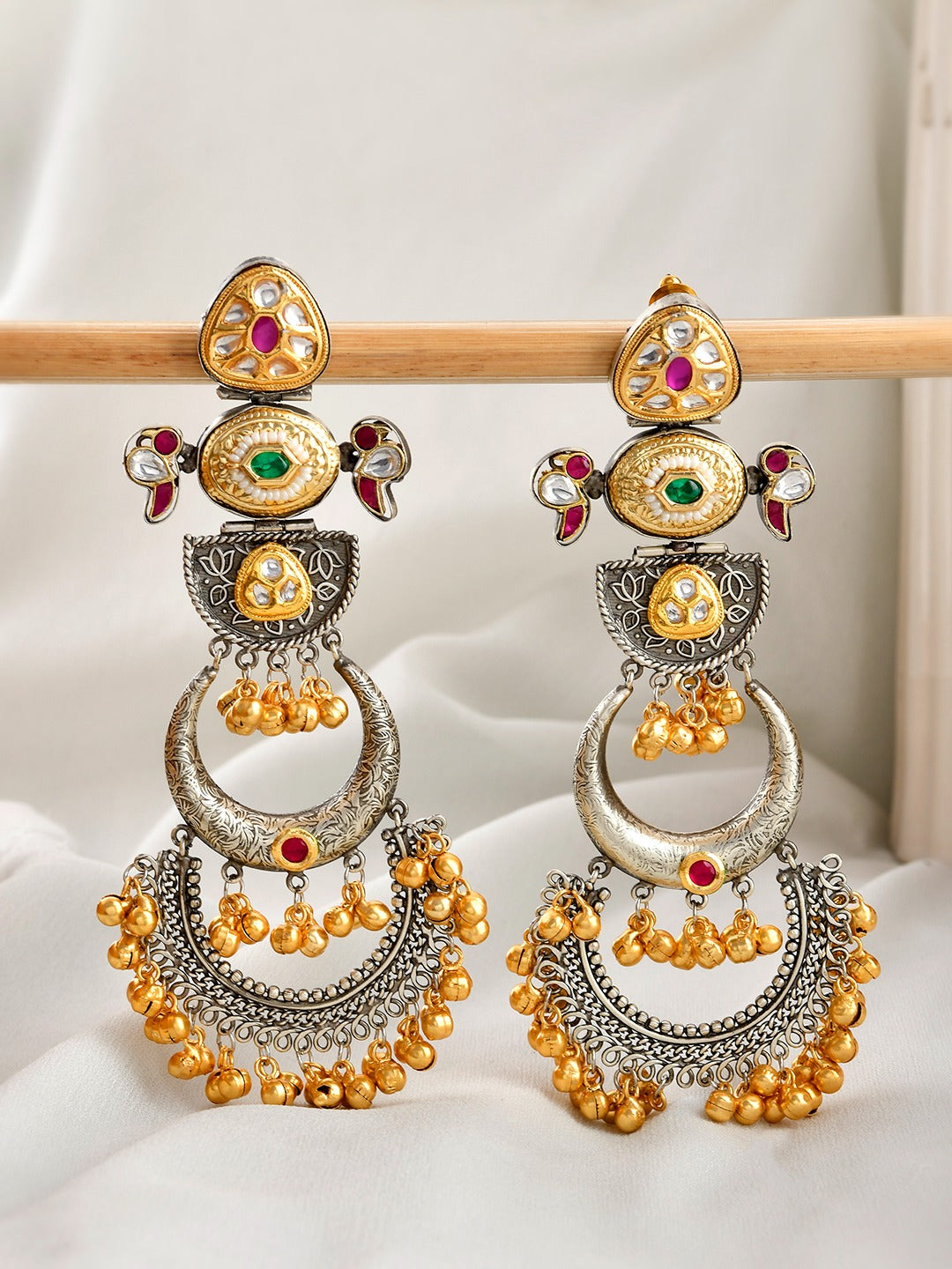 Saaz Kundan Earrings