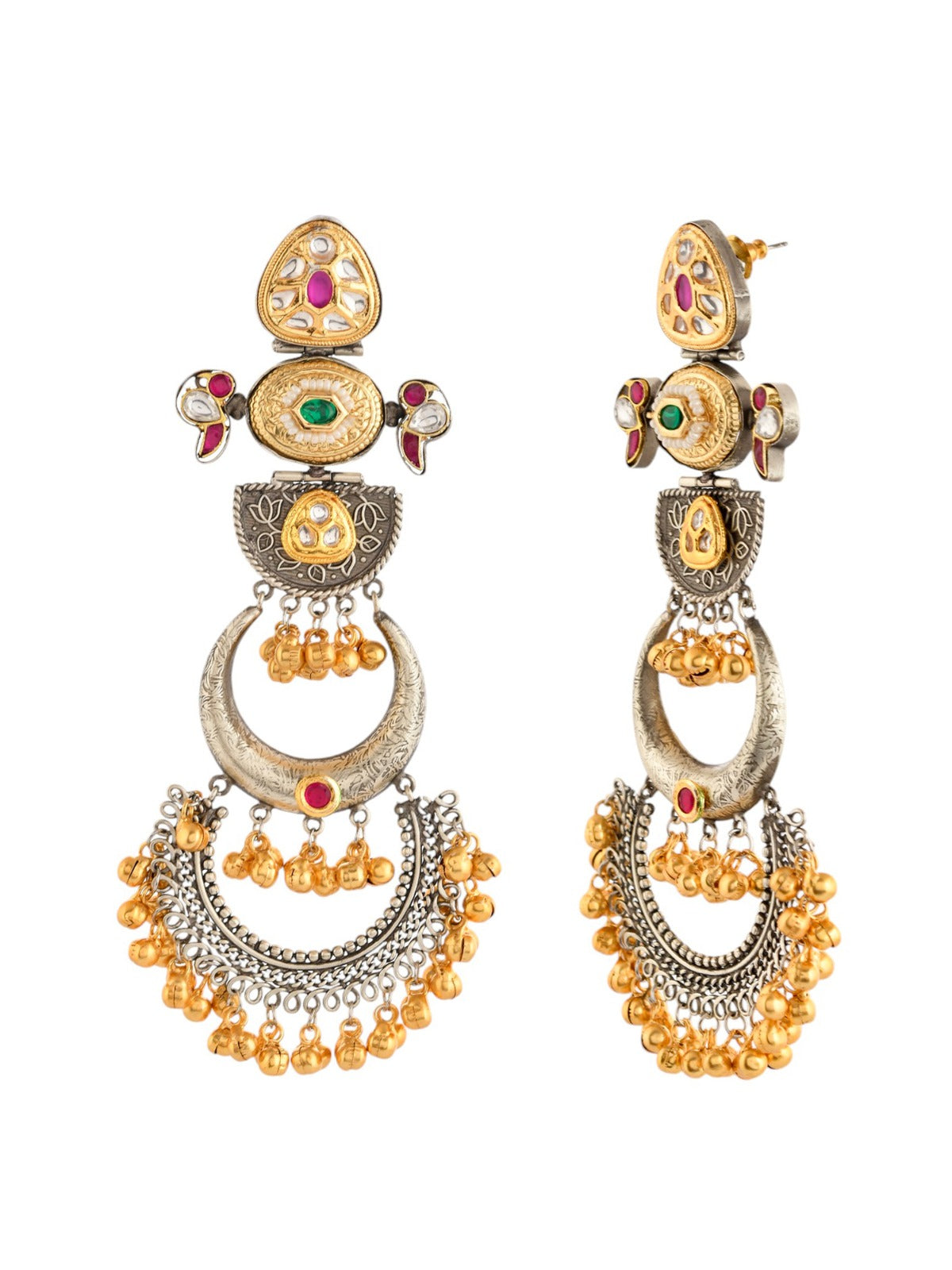 Saaz Kundan Earrings