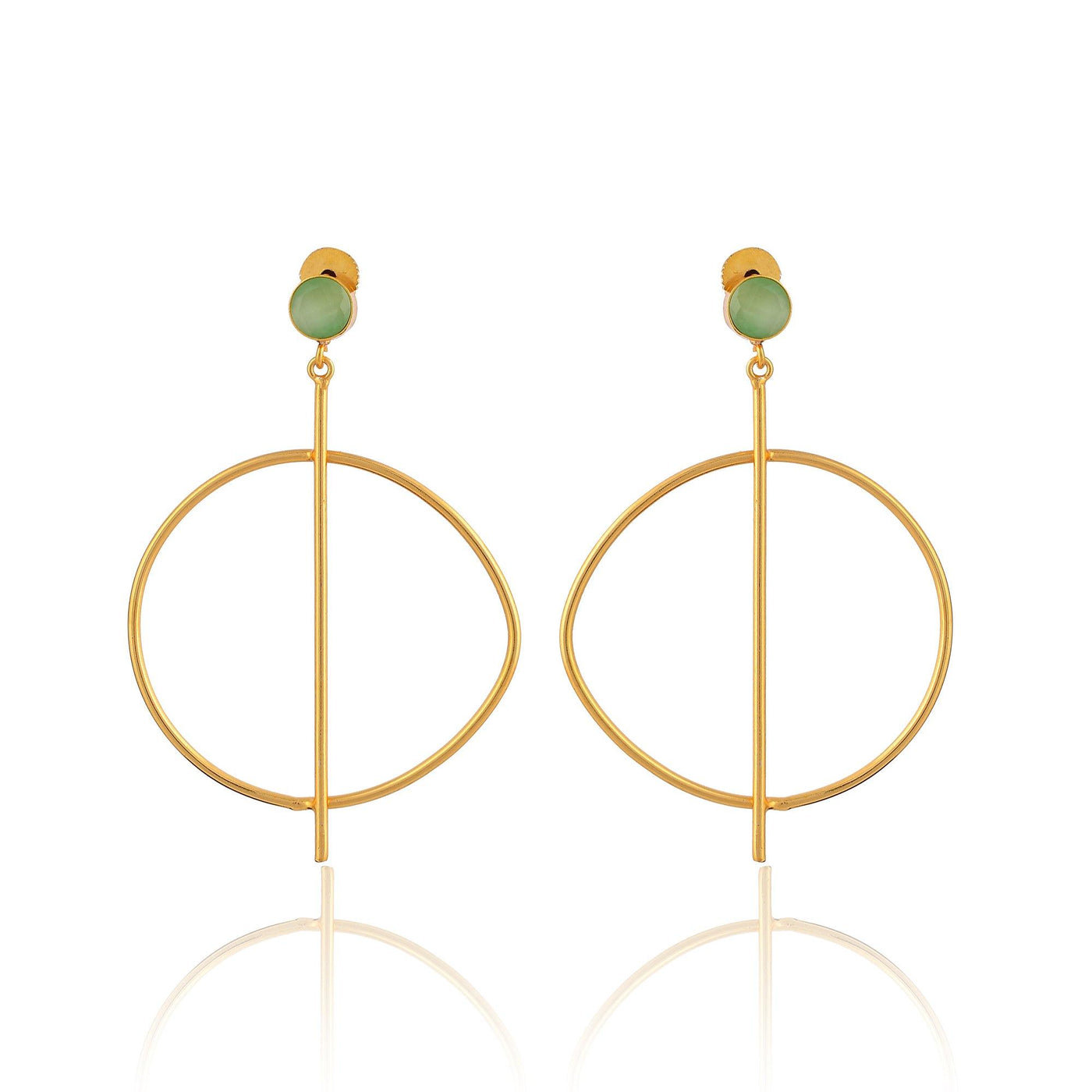 Glided Glamour Earrings - Zuriijewels