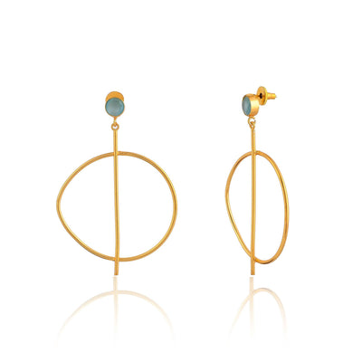 Glided Glamour Earrings - Zuriijewels