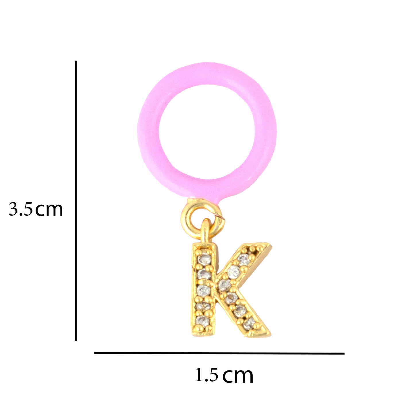 K Enamel Earring