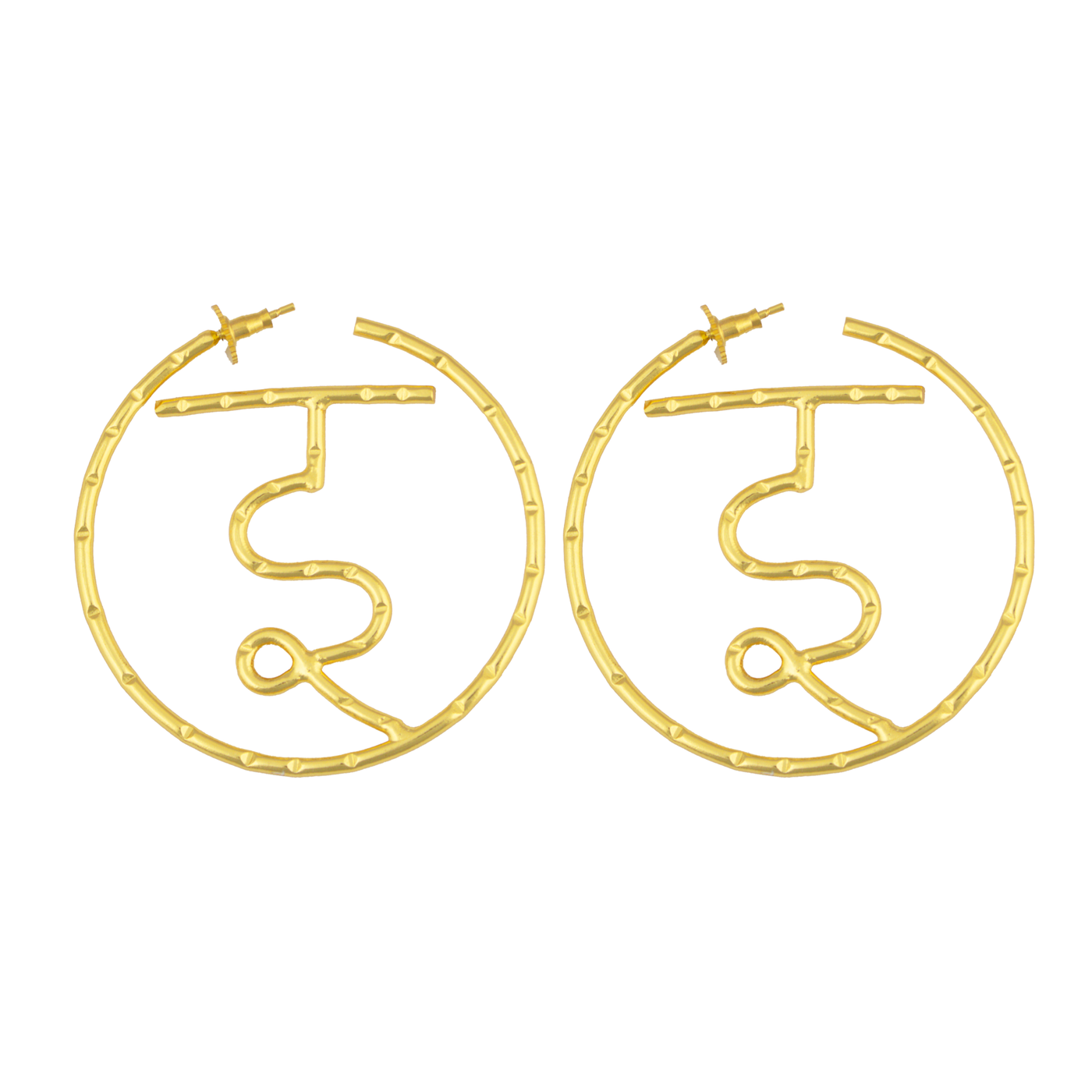 इ Encircled Earring