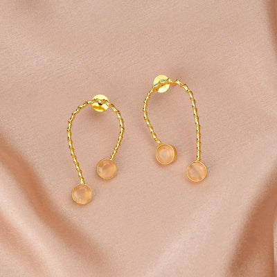 Upside Down U-Shaped Wired Earrings - Zuriijewels