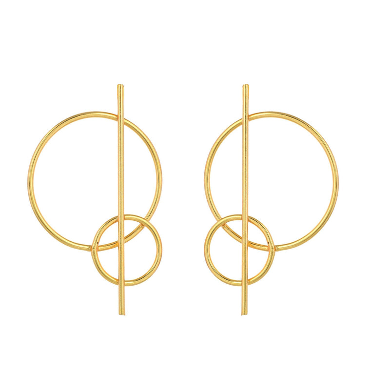 Two Wheel Earring - Zuriijewels
